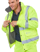 Load image into Gallery viewer, Fleece Lined Hi-Vis Bodywarmer