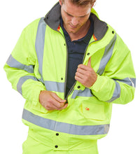 Load image into Gallery viewer, Fleece Lined Hi-Vis Bodywarmer