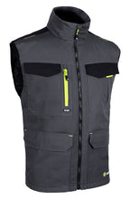 Load image into Gallery viewer, Two-Tone Flex Work Gilet (Grey / Black)