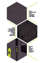 Load image into Gallery viewer, Two-Tone Flex Work Gilet (Grey / Black)