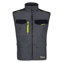 Load image into Gallery viewer, Two-Tone Flex Work Gilet (Grey / Black)