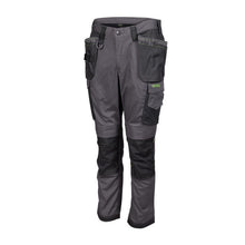 Load image into Gallery viewer, Sudbury Stretch Panel Trouser (Grey / Black)