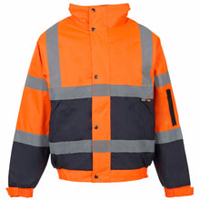 Load image into Gallery viewer, SuperTouch Two-tone Hi-Vis Bomber Jacket
