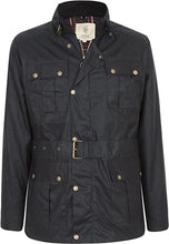Load image into Gallery viewer, Mens Silverstone Premium Quality Belted Wax Jacket