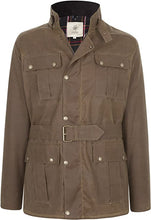 Load image into Gallery viewer, Mens Silverstone Premium Quality Belted Wax Jacket