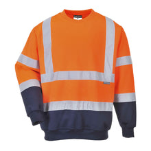 Load image into Gallery viewer, Two Tone Hi-Vis Sweatshirt