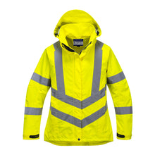 Load image into Gallery viewer, Hi-Vis Women's Breathable Rain Jacket