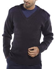 Load image into Gallery viewer, Acrylic V-Neck Sweater
