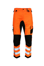 Load image into Gallery viewer, Contrast Slim Fit Stretch Hi-Vis Trouser With Removable Holster Pockets
