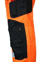 Load image into Gallery viewer, Contrast Slim Fit Stretch Hi-Vis Trouser With Removable Holster Pockets
