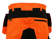 Load image into Gallery viewer, Contrast Slim Fit Stretch Hi-Vis Trouser With Removable Holster Pockets
