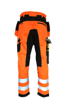 Load image into Gallery viewer, Contrast Slim Fit Stretch Hi-Vis Trouser With Removable Holster Pockets
