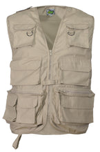 Load image into Gallery viewer, Multi Pocket Fishing Vest
