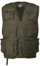 Load image into Gallery viewer, Multi Pocket Fishing Vest

