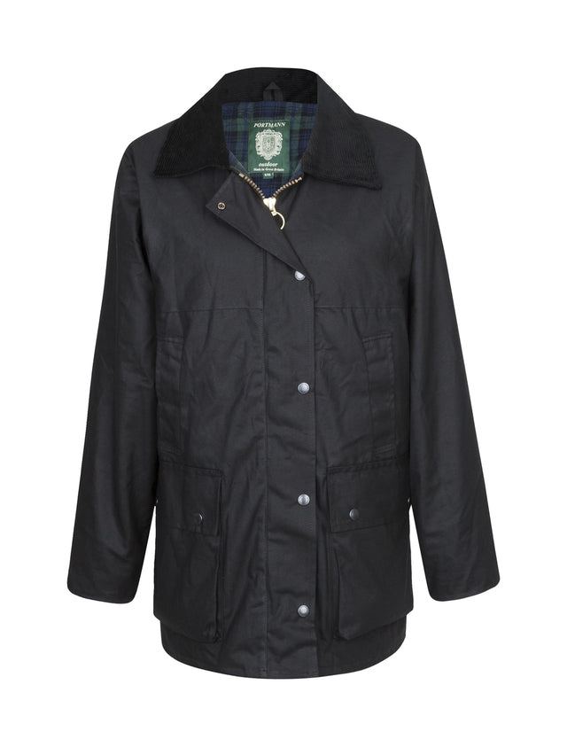 Ladies Padded Wax Jacket