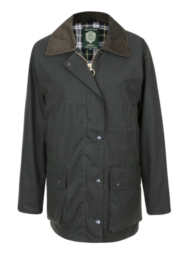 Ladies Traditional Lined (Non-Padded) Wax Jacket